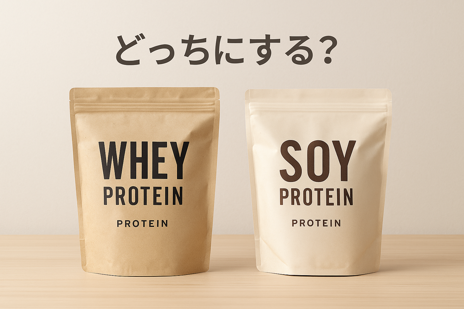 どっちにする？ソイプロテインとホエイプロテインの使い分け方