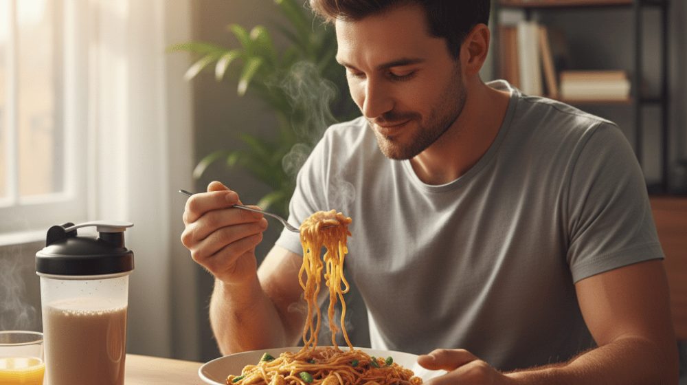 麺類中心の食事に合わせた栄養バランス調整法