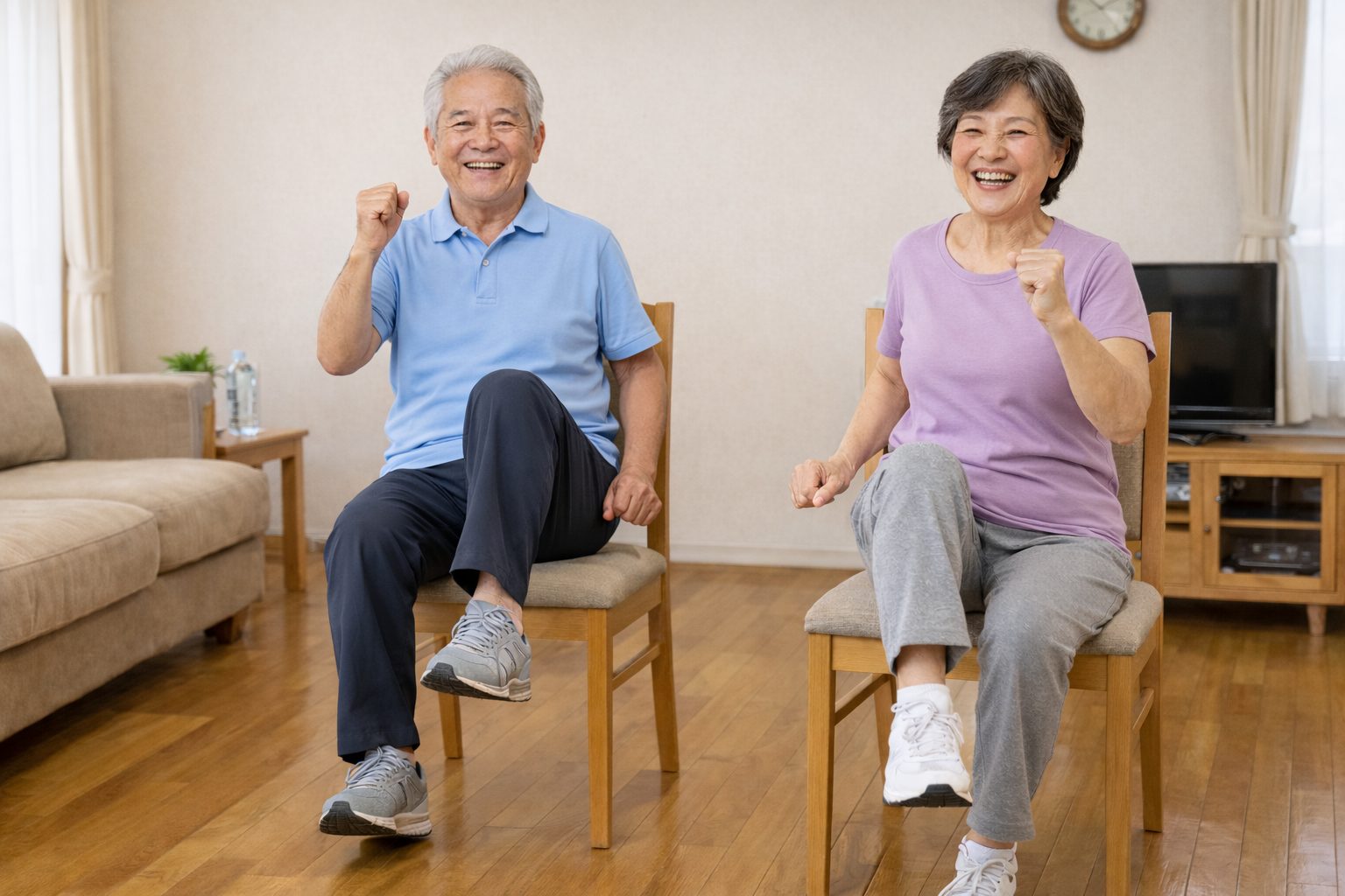 器具がなくてもOK！自宅で簡単にできる足腰の筋力トレーニング
