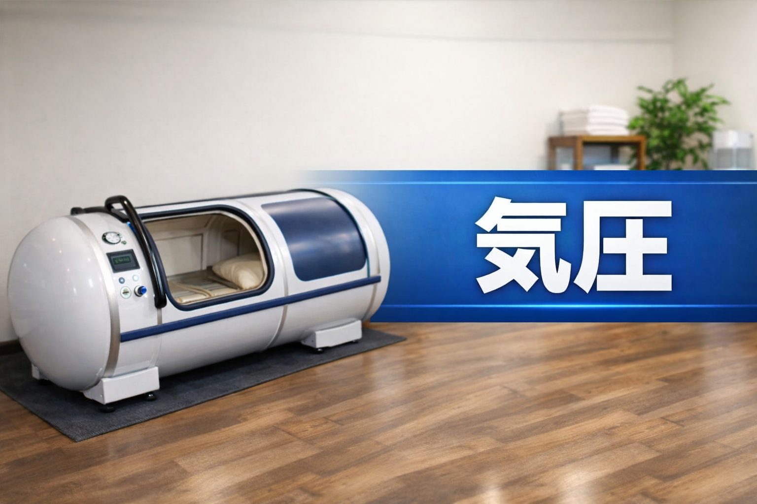 酸素カプセルの気圧の違いを解説