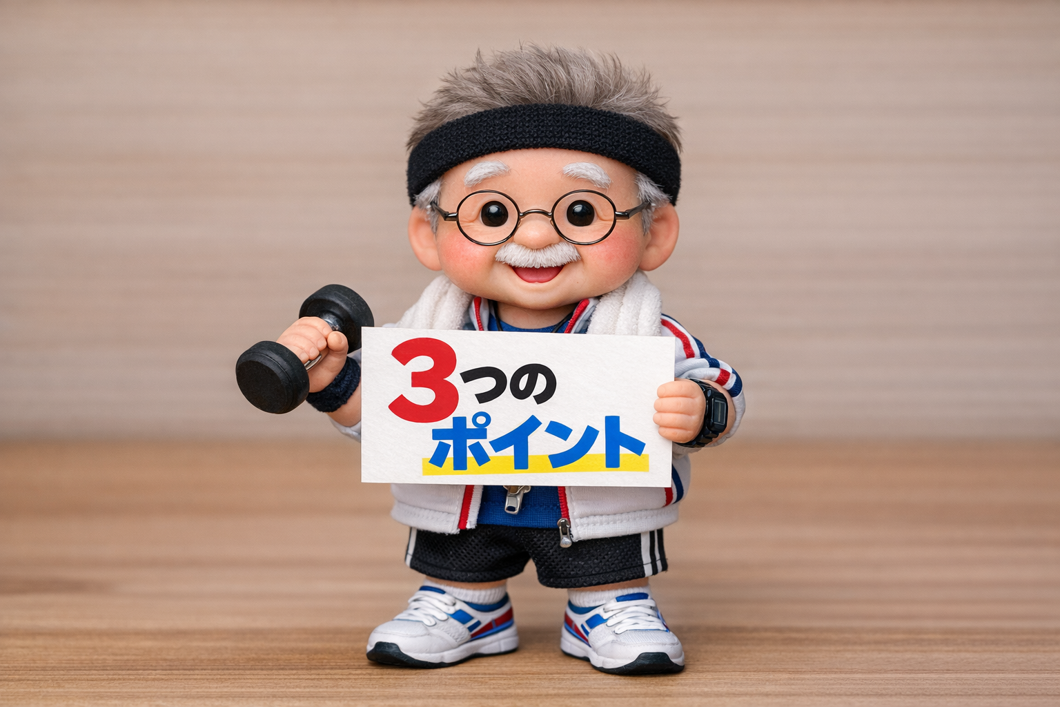 高齢者向け運動不足解消グッズを選ぶ3つのポイント