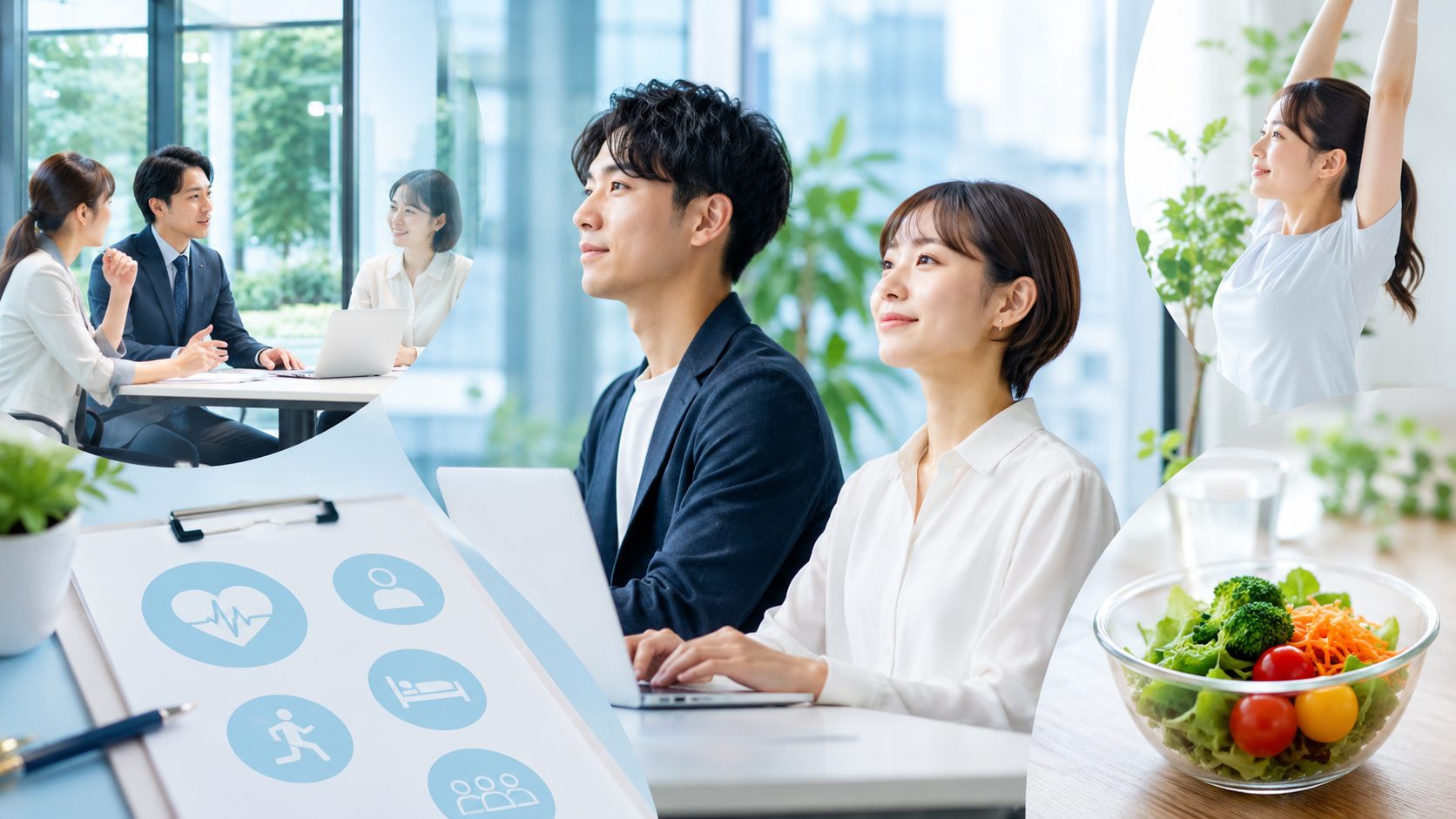 社員の健康管理で行うべきことは？企業の義務・対応範囲・具体的な取り組みを解説