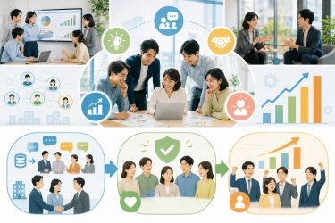 社内コミュニケーション活性化の施策｜部署連携を強めて組織活性化する方法・メリット・成功事例