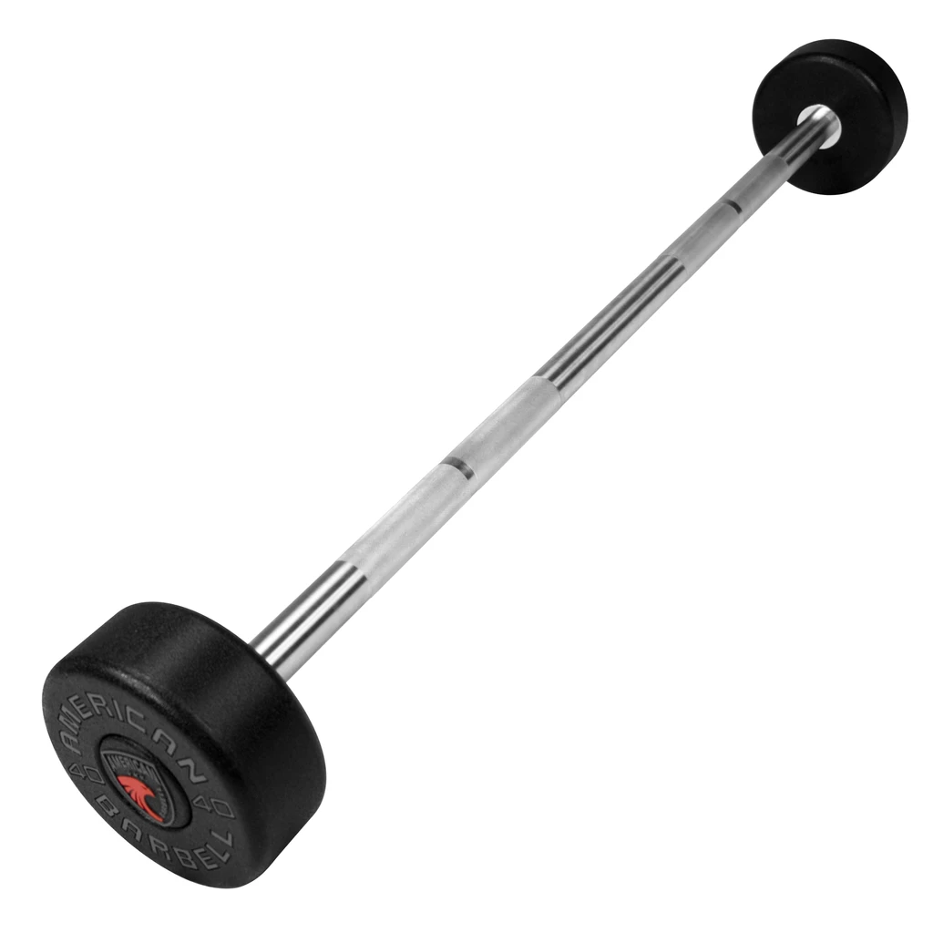 a*8様 バーベルストレージ ５ホール アメリカンバーベル・シリーズ1重量固定式ストレートバー 10-55kg