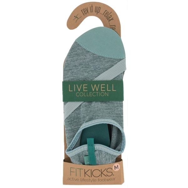 FITKICKS Live Well L Green（レディース ライブウェルグリーン Ｌ） 画像2