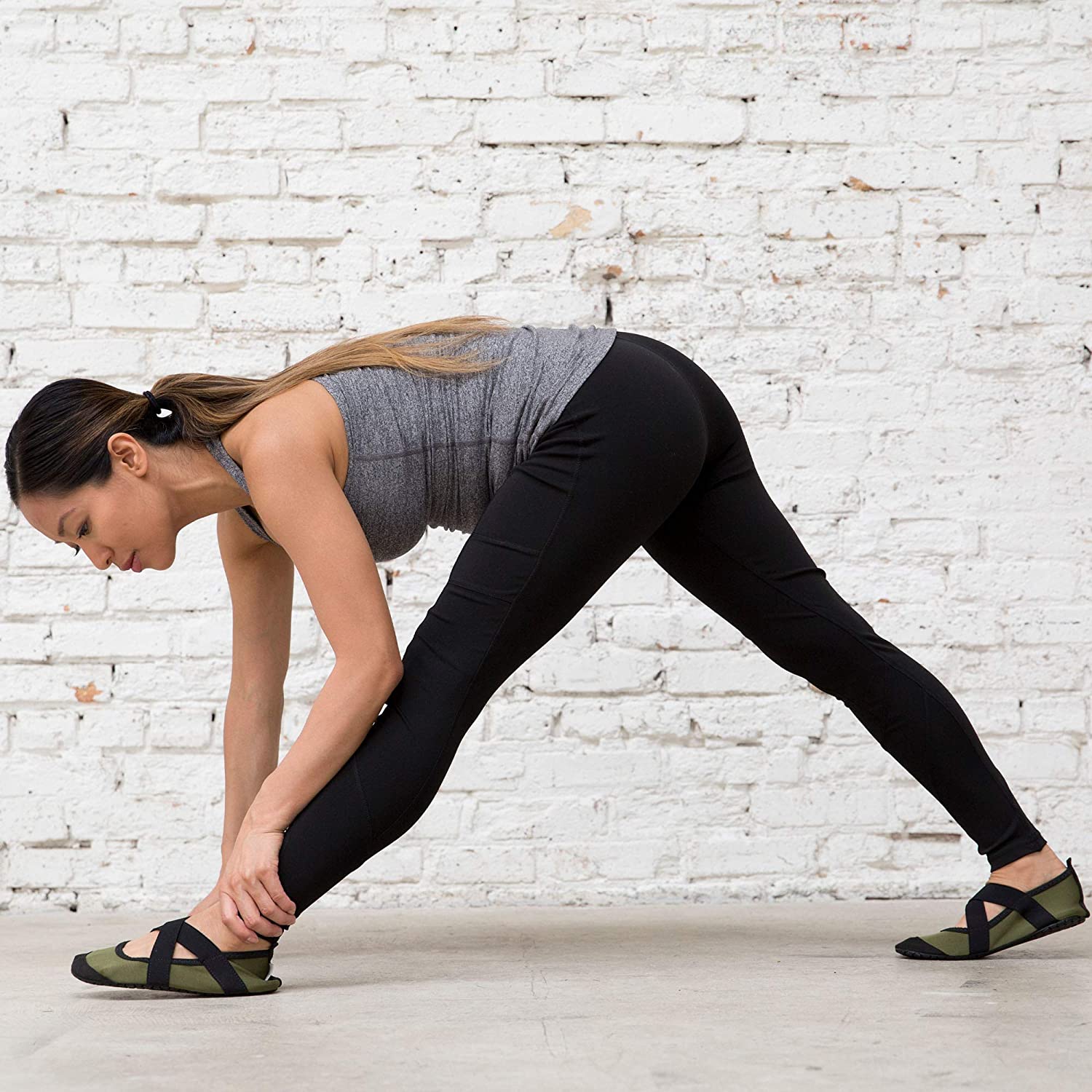 FITKICKS Active Lifestyle Leggings S Grey(レギンス グレー S) 画像4