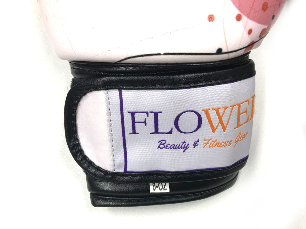 FLOWER BOXING GLOVE/Plum (梅の花) 8oz 画像3
