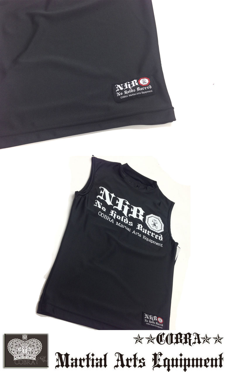 COBRA MA SLEEVE LESS RUSH GUARD NHB　XL 画像3