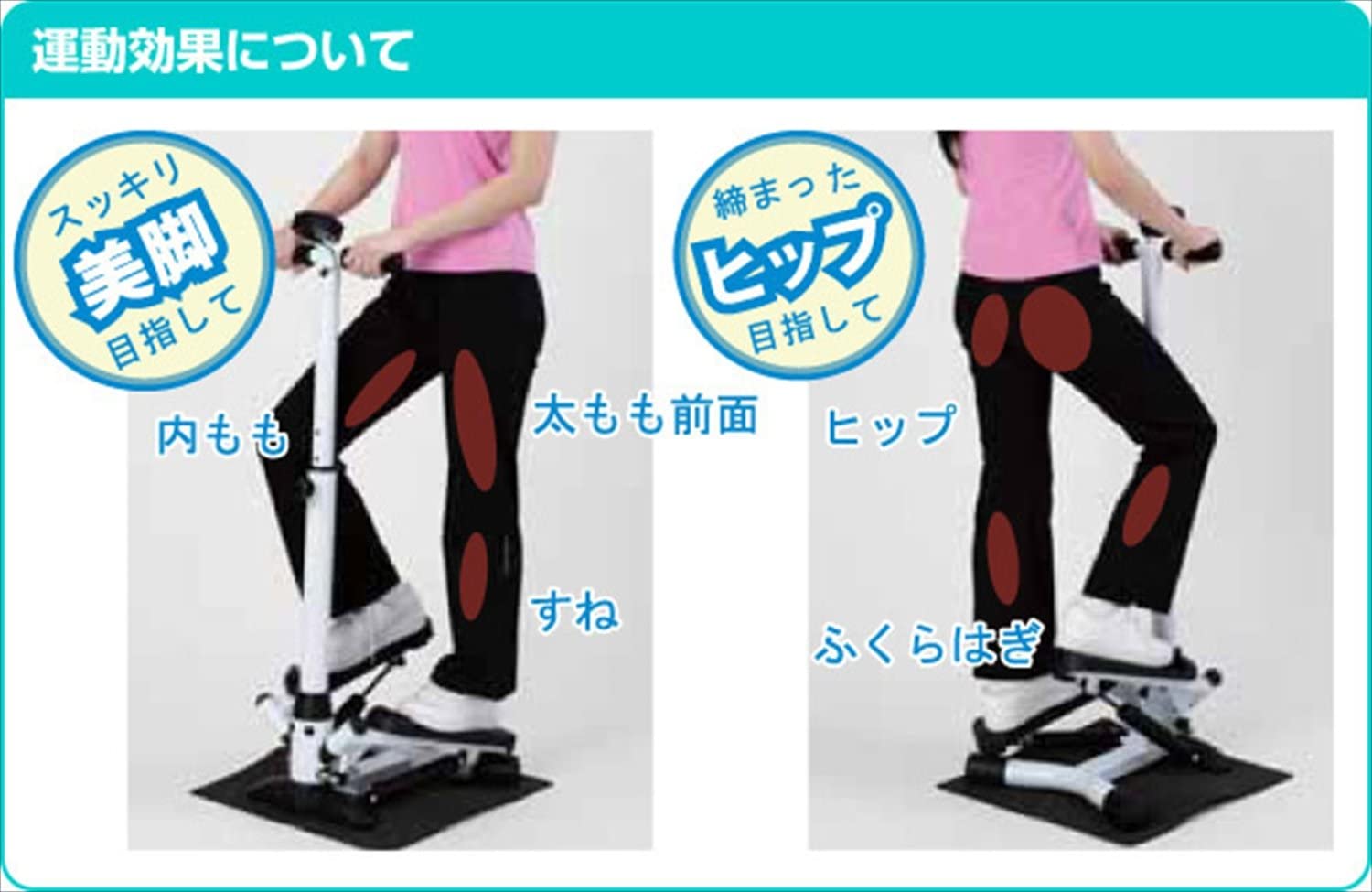 ハンドル付ステッパー 画像3