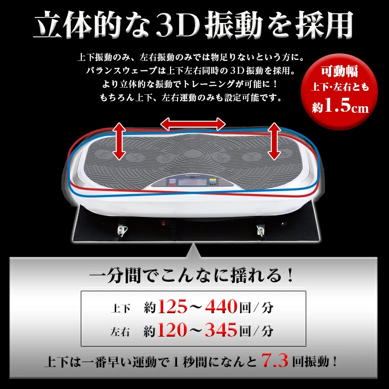 3D振動マシン バランスウェーブNEO 画像2