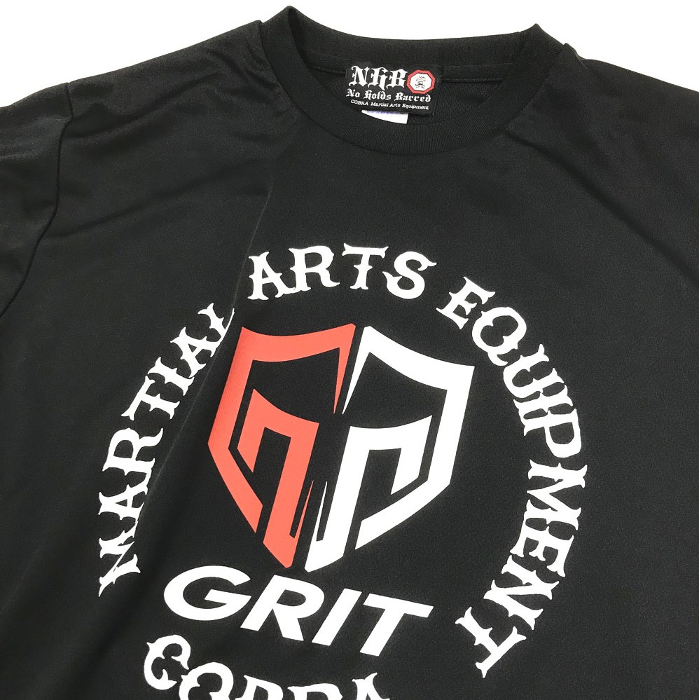COBRA×LUTADOR×GRIT TRAINING DRY TEE 2009 BK/WH/RD FT愛用モデル　M 画像4