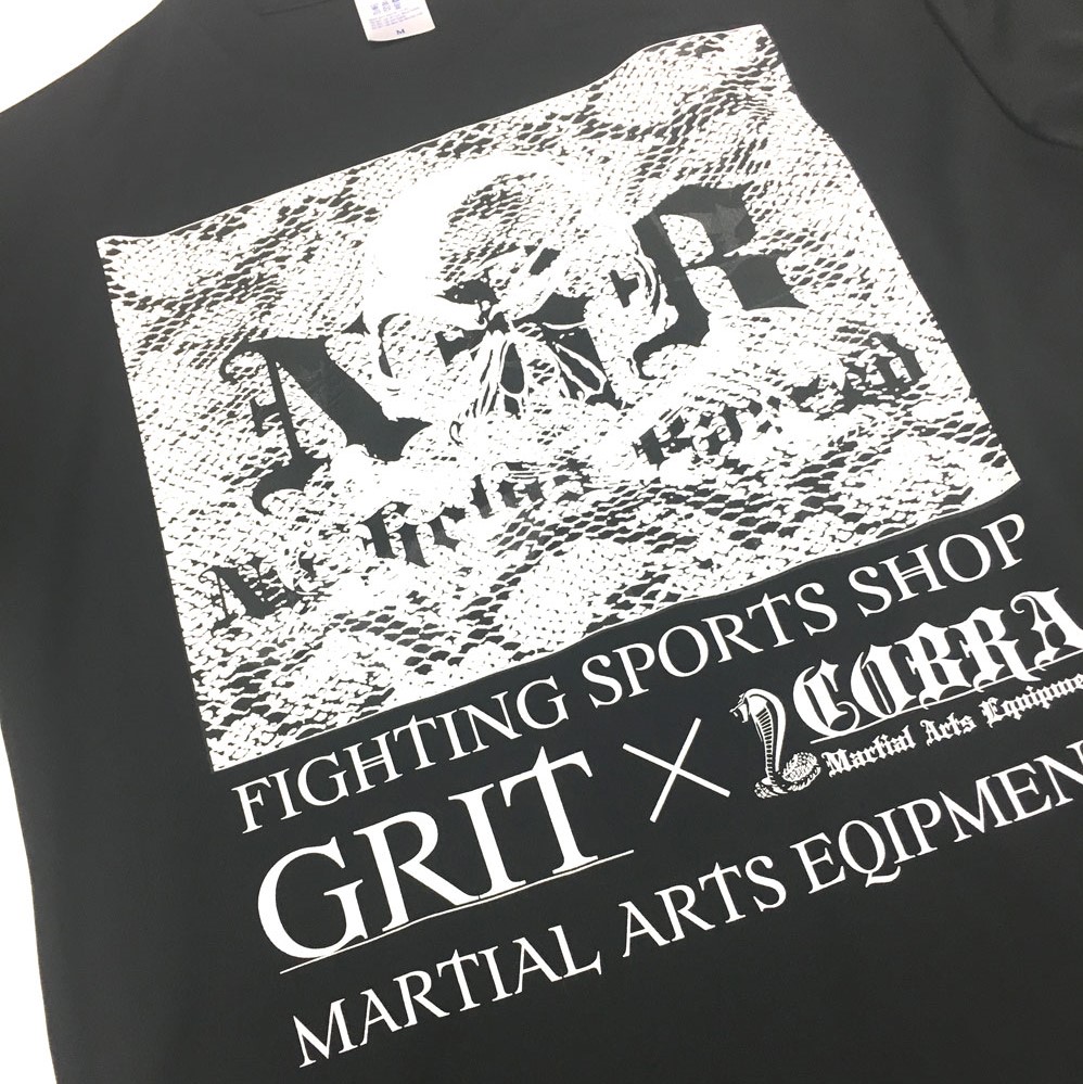 COBRA×GRIT FIGHT SHOP TRAINING DRY TEE 1906　XL 画像2