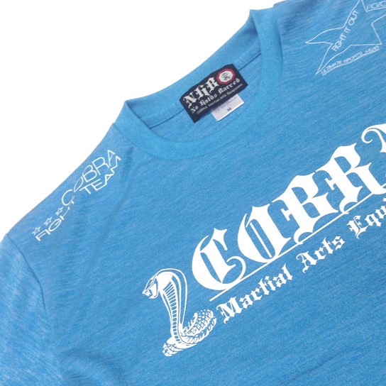 COBRA TRAINING DRY TEE 1705 COBRA LOGO　BLUE　M 画像2