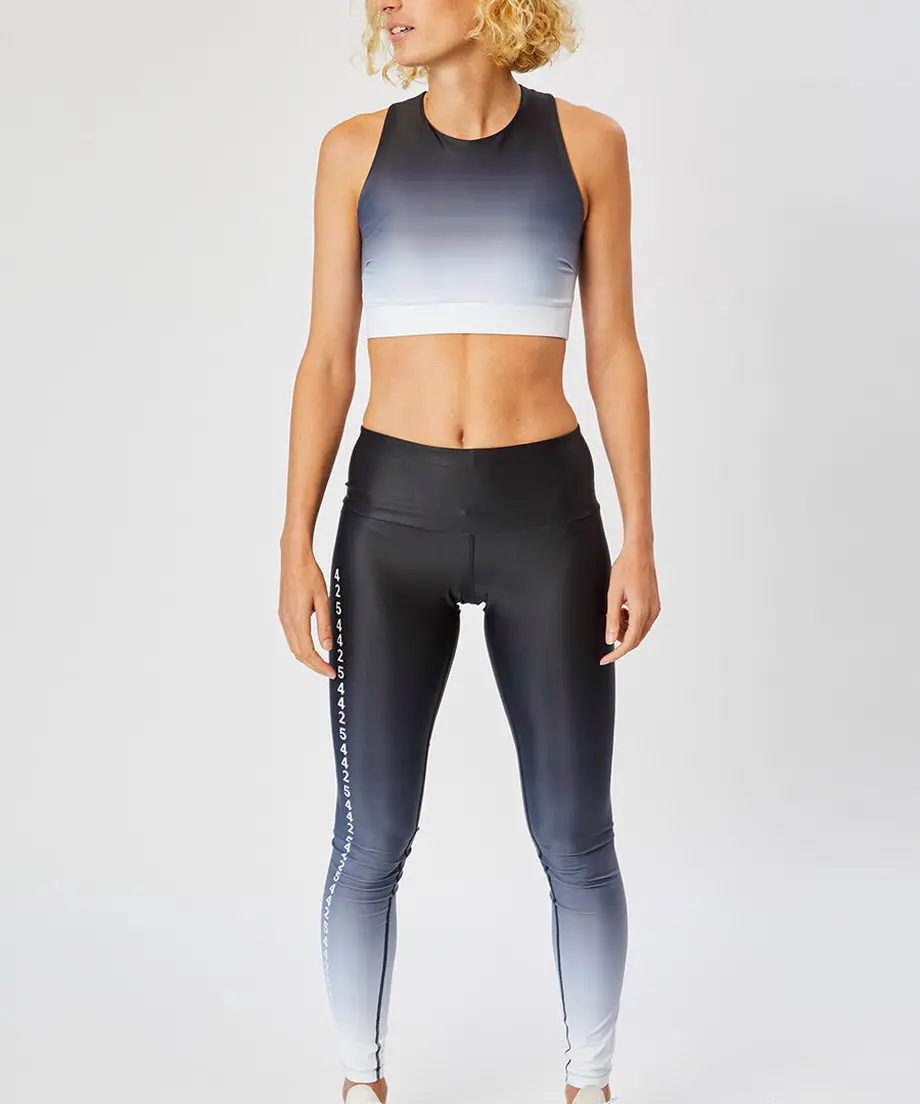 OMBRE LEGGINGS（Black） 画像4