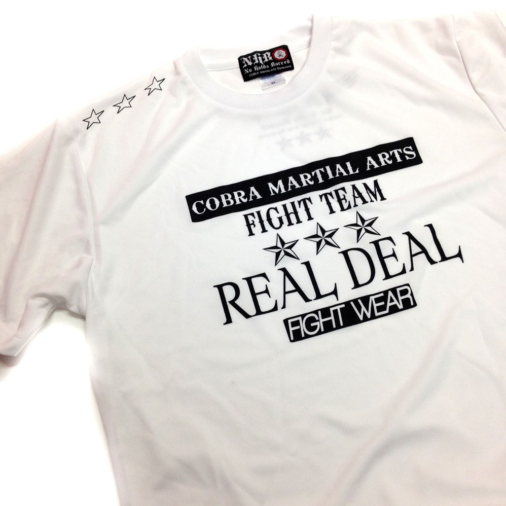 COBRA TRAINING DRY TEE 1710 REAL DEAL WHITE M 画像2