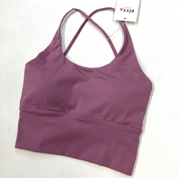 FITTA FOCUS CROP TOP IN PINK BLUSH L バスト72cm〜 アンダーバスト63cm〜 伸縮有り 画像2