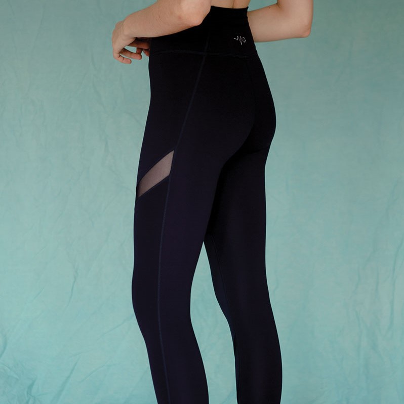 VIVRE Stay Cool Active Mesh Crop Blueberry S/2 画像2
