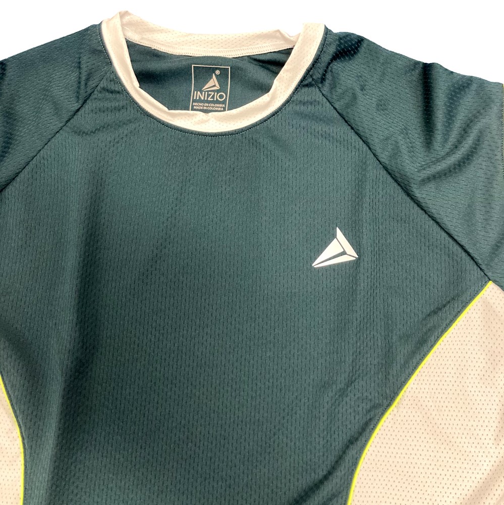 INIZIO(BABALU) POLYESTER SPORT T-SHIRT VERDE BOTELLA L 画像4