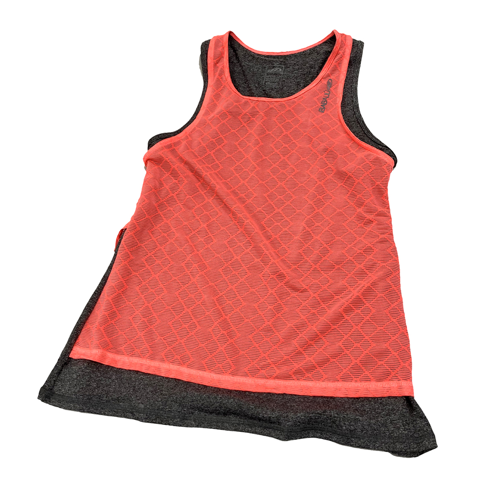 BABALU POLYAMIDE BLOUSE ORANGE 画像3