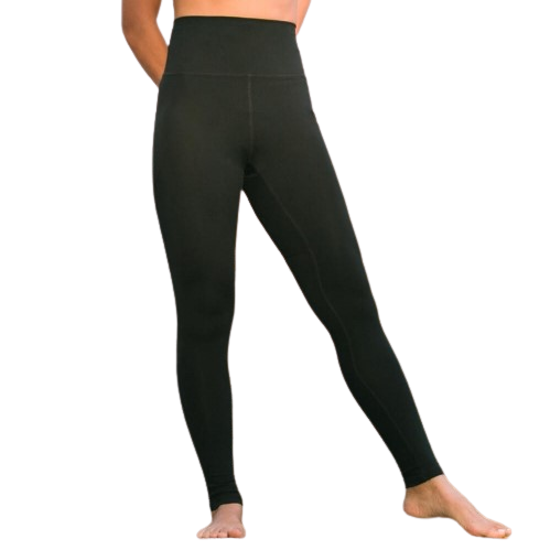 FITTA Inspire High-Rise Legging In Sage black S ウエスト52cm〜　ヒップ64cm〜 伸縮有り 画像2