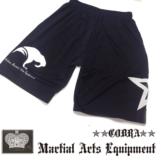 COBRA TRAINING DRY HALF PANTS STAR BK　L 画像2