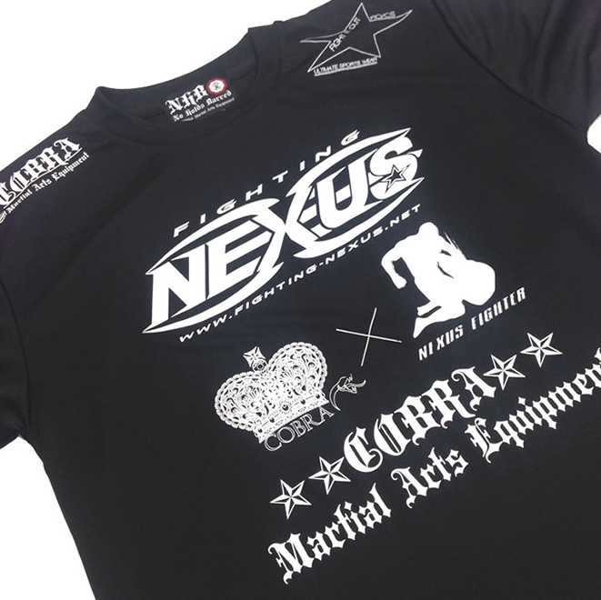 FIOS×NEXUS×COBRA TRAINING DRY TEE 1701 BLACK M 画像3