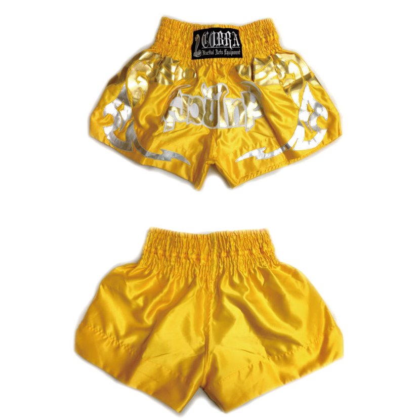 COBRA　Muay Thai Shorts cl-7 YELLOW/GOLD L 画像2