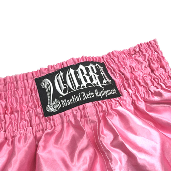 COBRA MUAY THAI SHORTS PINK PLAIN XL 画像3