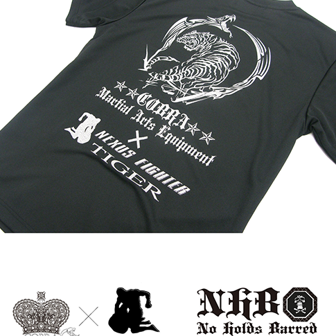 COBRA×NEXUS TRAINING MESH T-SHIRT TIGER L 画像3