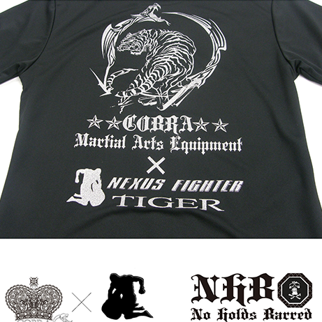 COBRA×NEXUS TRAINING MESH T-SHIRT TIGER XL 画像2