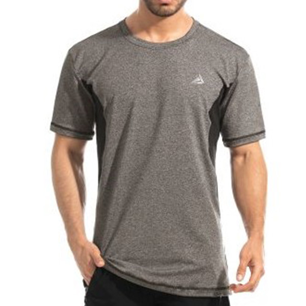 INIZIO(BABALU)POLYESTER SPORTS T-SHIRT GRIS JASPED M 画像2