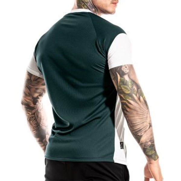 INIZIO(BABALU) POLYESTER SPORT T-SHIRT VERDE BOTELLA L 画像2