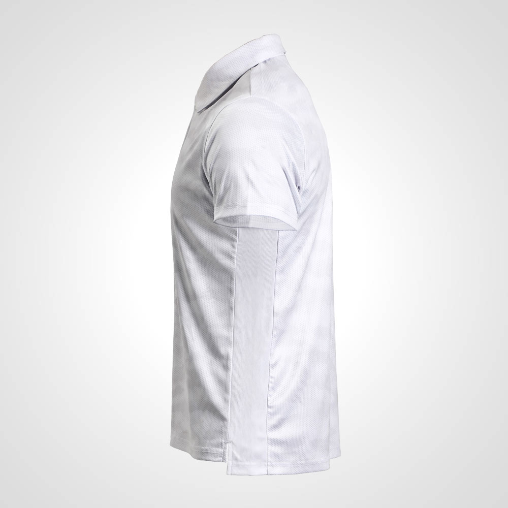 ＢＭ・ＤＲＹ　スポーツプリントポロシャツ（２ＸＬ・ホワイト） 画像3