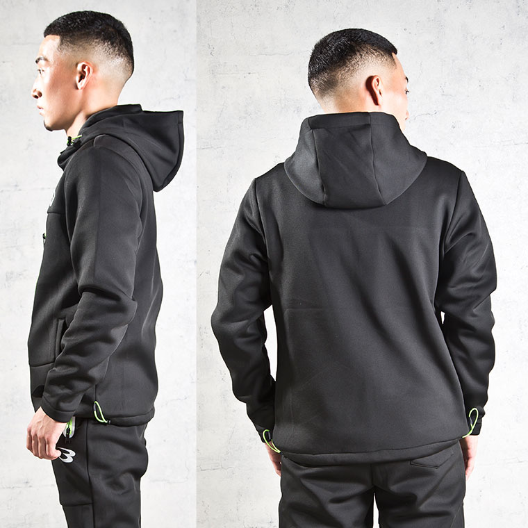ＢＭ・ＴＥＣＨ　Ｂロゴパーカー２（ブラック・２XL） 画像7