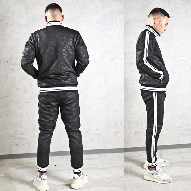 ＢＭ・ＴＥＣＨ　総柄ロングパンツ（ブラック・２XL） 画像7