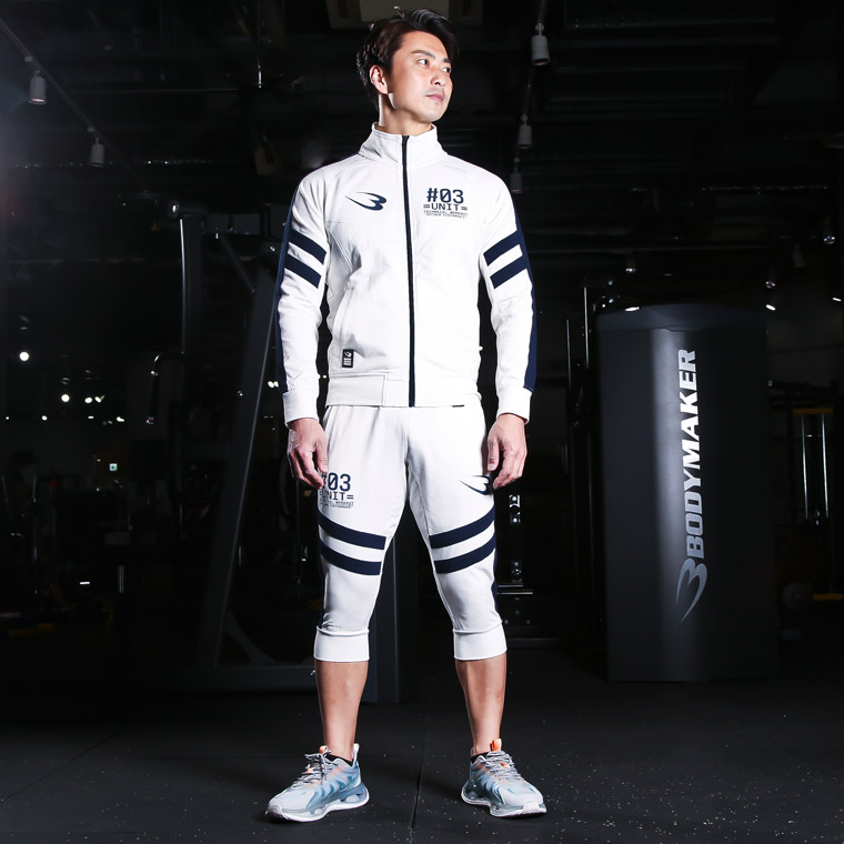 ｂｍｔｗ　ＧＹＭウェア　ミドルパンツ（ホワイト・２XL） 画像5