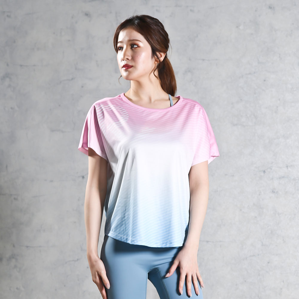 ＲＸ　ＲＵＮＮＩＮＧ　ＤＲＹ　Ｃ　ＷＯＭＥＮ　グラデーション（ピンク・M） 画像3