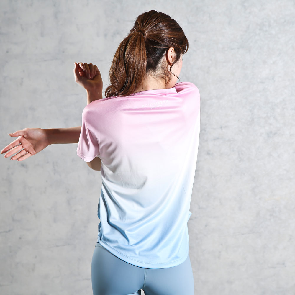 ＲＸ　ＲＵＮＮＩＮＧ　ＤＲＹ　Ｃ　ＷＯＭＥＮ　グラデーション（ピンク・L） 画像4