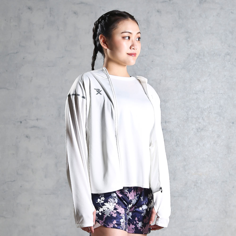 ＰＥＲＦＯＲＭＡＮＣＥ　ＤＲＹ　パーカー　ＷＯＭＥＮ（ホワイト・XL） 画像3