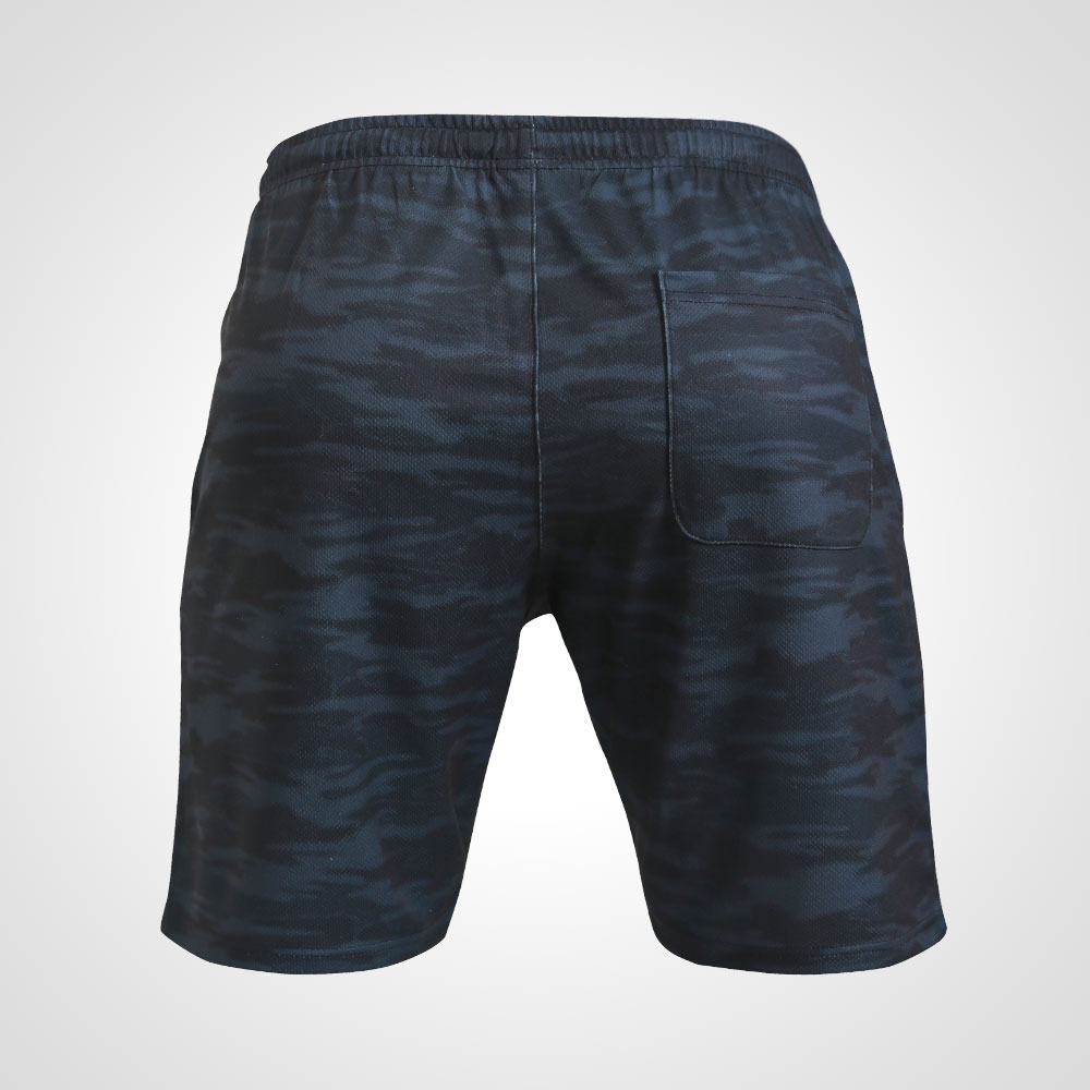 ＢＭ・ＤＲＹ　プリントハーフパンツ（ブラック×カモフラージュ・２XL） 画像3
