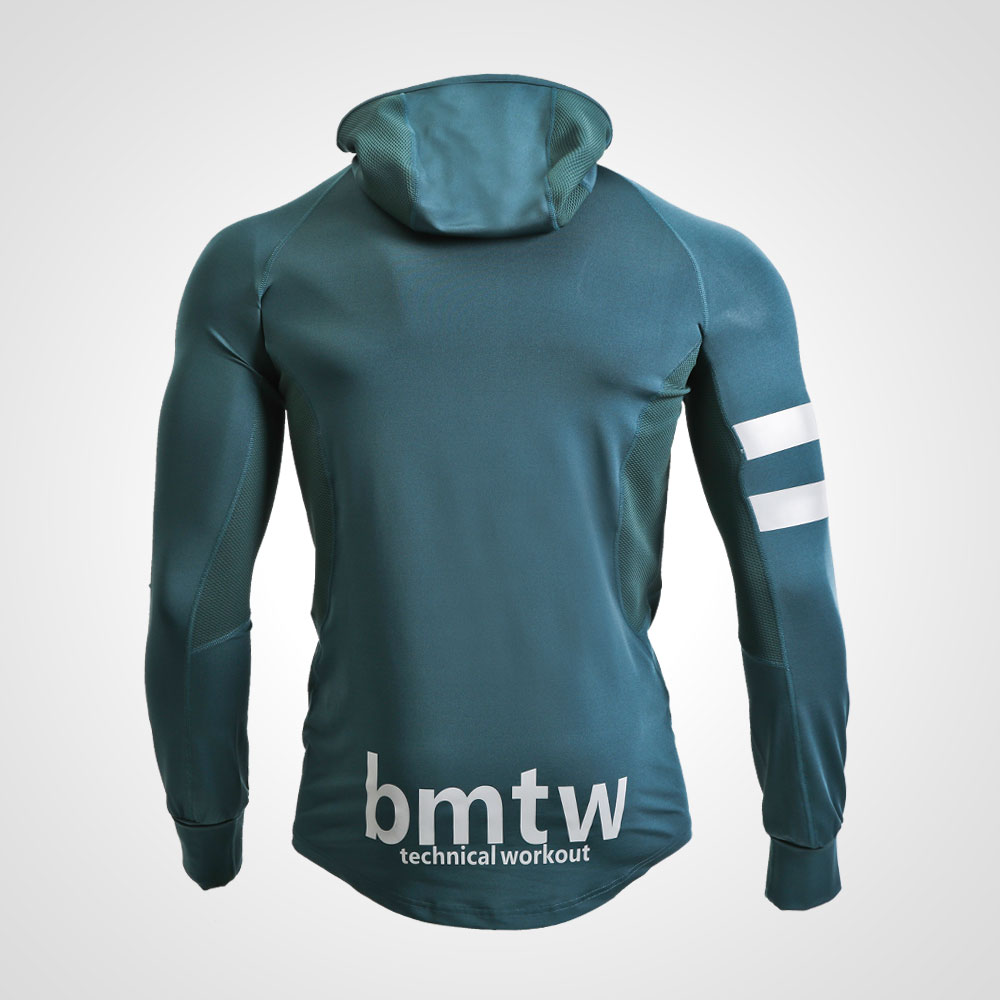 ｂｍｔｗ　ハイパーストレッチ　パーカー（モスグリーン・L） 画像2