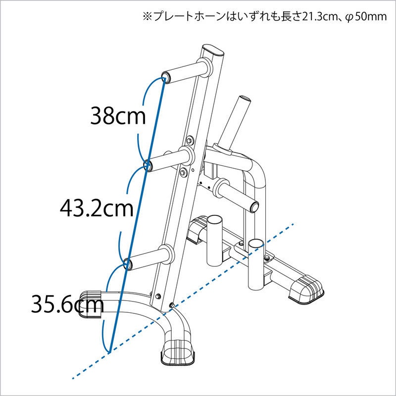 オリンピックプレートツリー（中古品）｜トレーニングマシンのレンタルとリースはジムクラウド（GYM CLOUD）