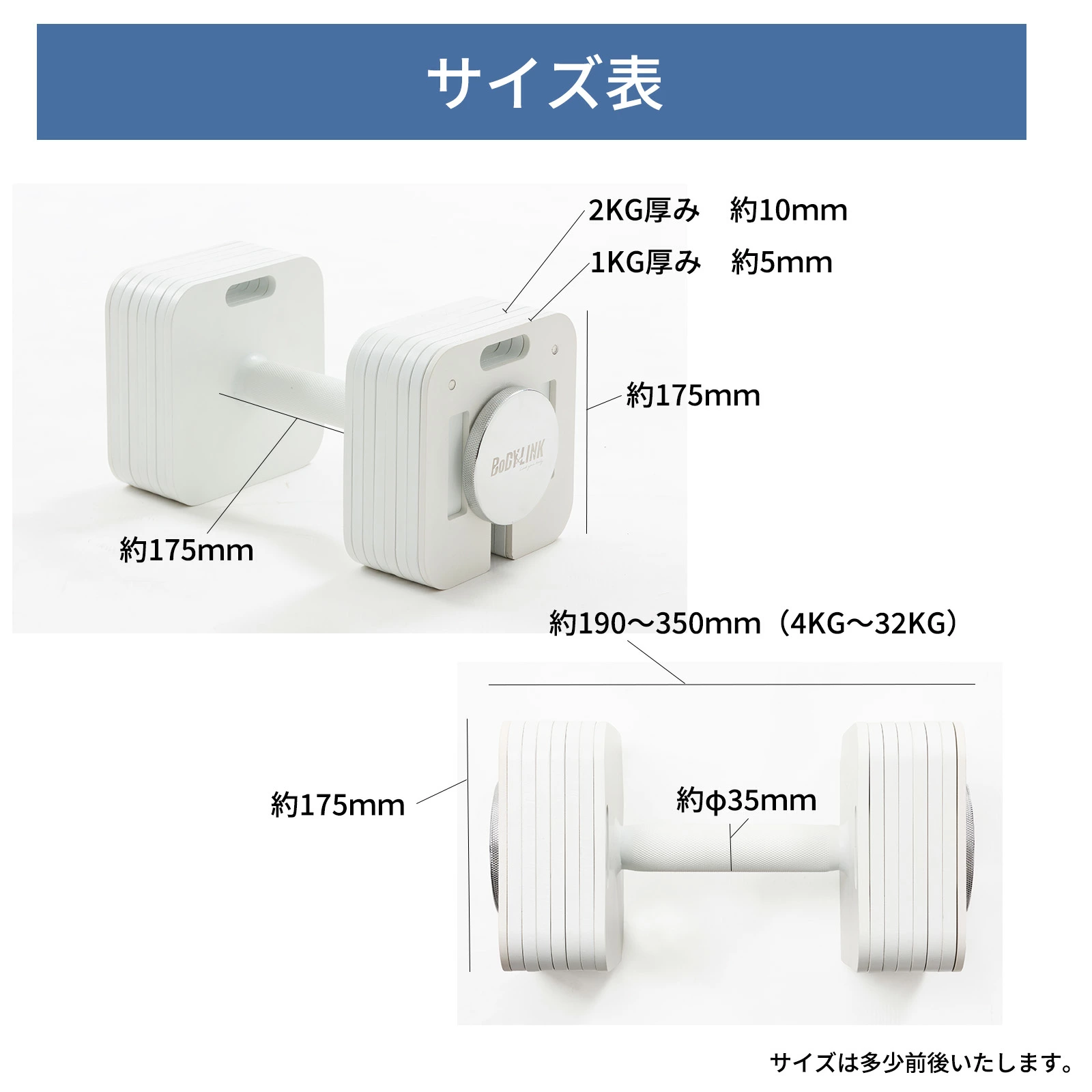 ウエイトブレスレット 2kg ローズゴールド 画像6