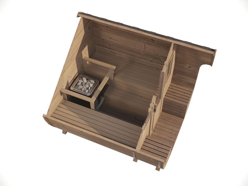 SAUNA ICON 292 Thermowood（高温処理高耐久木材） 画像5