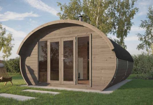 OVAL SAUNA FRODO 500 (3-rooms) 画像2
