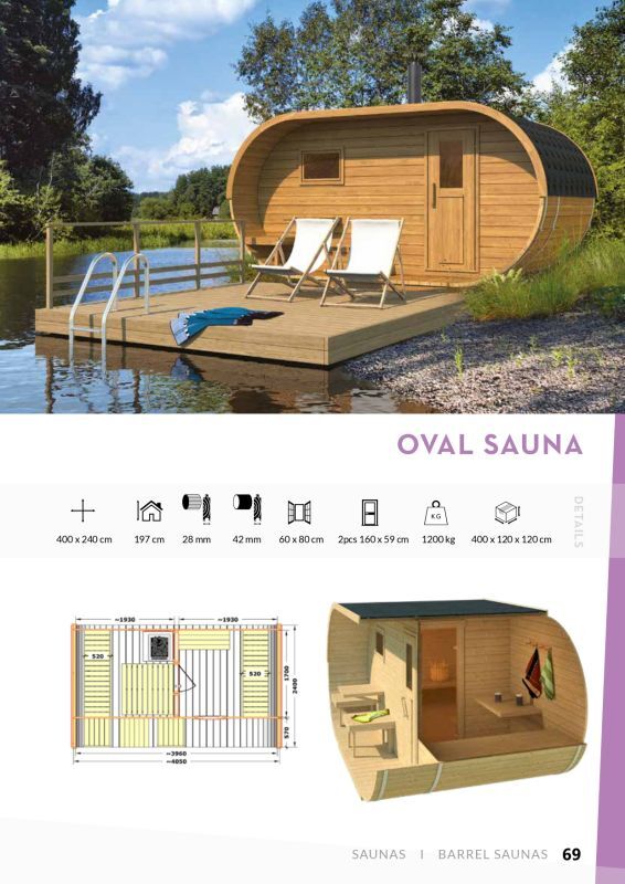 OVAL SAUNA Normal（高温処理なし） 画像3