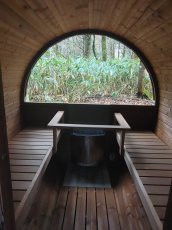SAUNA 330 with Terrace:Thermowood (高温処理高耐久木材） 画像4