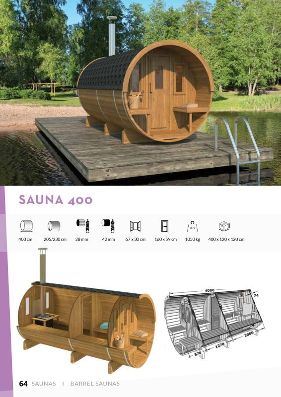 SAUNA 400 Thermowood（高温処理高耐久木材） 画像5