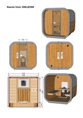 SAUNA ICON 200S Normal（高温処理なし） 画像7