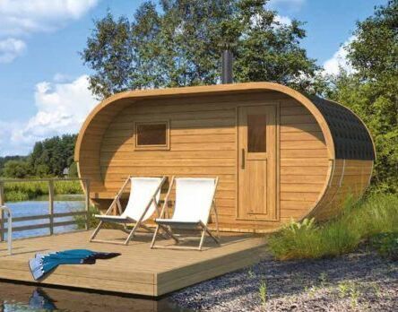 OVAL SAUNA Thermowood（高温処理高耐久木材） 画像2